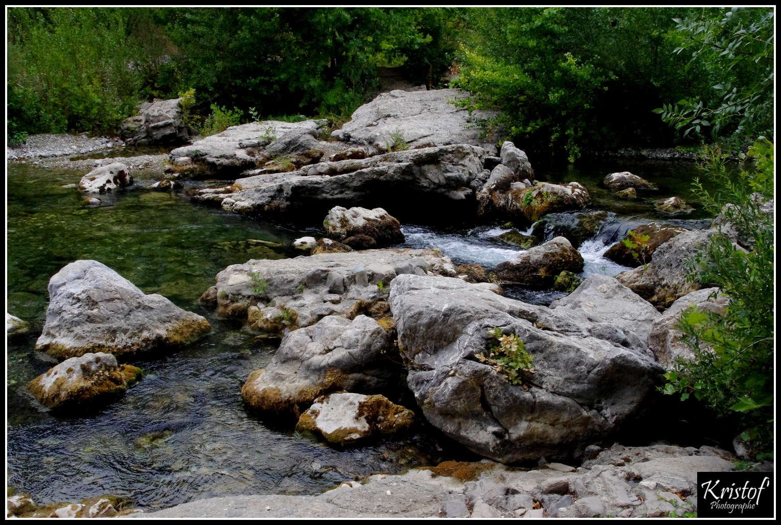 Rivière dans l'Aude