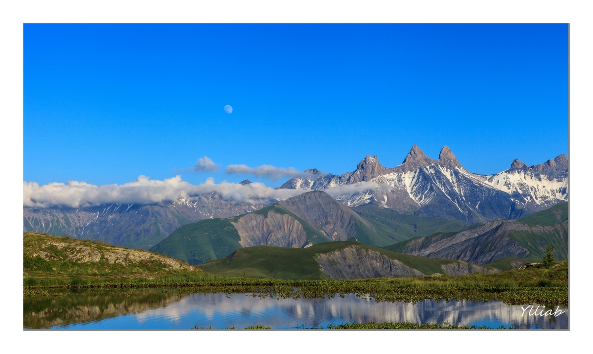 Lac Potron et Aiguilles d'Arves