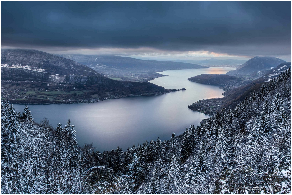 Col de la Forclaz et Lac d'Annecy